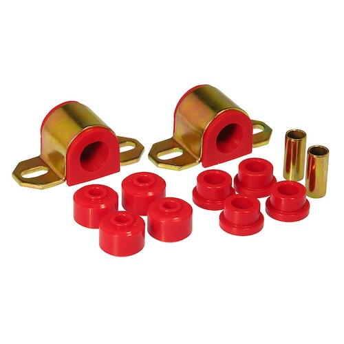 Jeep Cherokee XJ Polyurethan Stabigummi Set Stabibuchsen vorne rot Ø 25mm Prothane 84-01