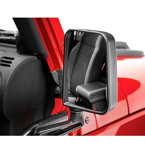 Jeep Wrangler YJ TJ Set HIGHROCK 4x4 ™ Außenspiegel Spiegel Türscharnierspiegel Bestop 87-02