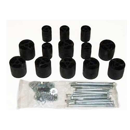 Jeep CJ CJ5 CJ7 CJ8 Body Lift Karosserieauflage Kit 3'' 75mm Höherlegung Schaltgetriebe 72-86