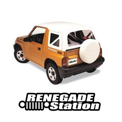 Suzuki Sidekick Chevrolet Geo Tracker Santana Verdeck Ersatz Verdeckhülle Weiß Crush Bestop 95-98