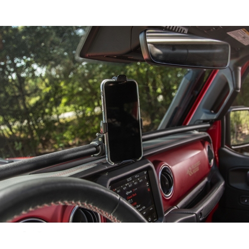 Jeep Wrangler JL Stange Armaturenbrett Dash Bar Haltestange für Handy- & Tablethalter 18-