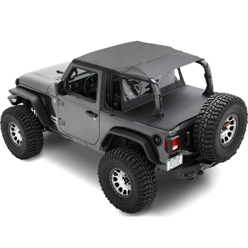 Jeep Wrangler JL 2türer Duster Deck Cover Abdeckung Kofferraum schwarz 18-