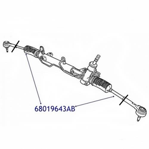 Jeep Patriot Compass MK Premium Spurstangenkopf Axialgelenk Spurstange innen 07-17