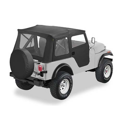 Jeep CJ5 Supertop Softtop Verdeck inkl. teilbare Türen Black Crush Bestop 76-83