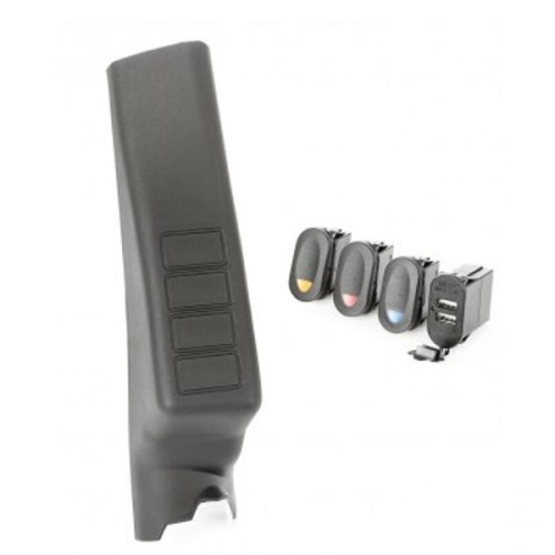 Jeep Wrangler JK Konsole Schalterkonsole mit 3 Schalter & Du