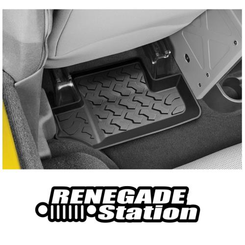 Jeep Wrangler JK 2-türer Fußmatten Set Fußraumwannen hinten All Terrain Bestop 07-10