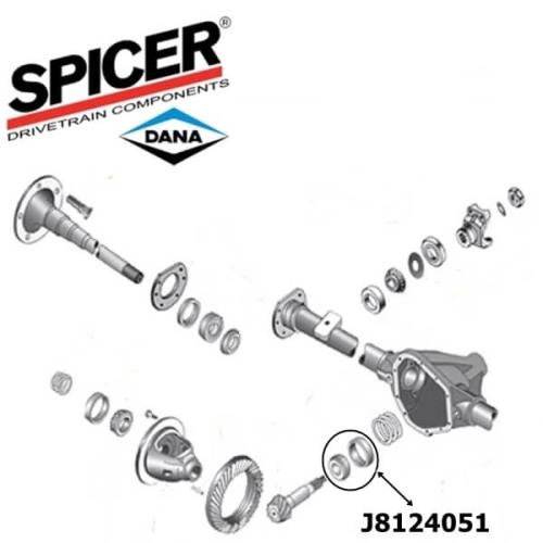 Jeep CJ Differential Kegelradlager innen Dana 44 Hinterachse Spicer Bj. 1986