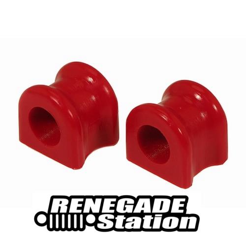 Jeep Wrangler JK Polyurethan Stabigummi Set Stabibuchsen vorne rot Ø 30,5mm Prothane 07-18