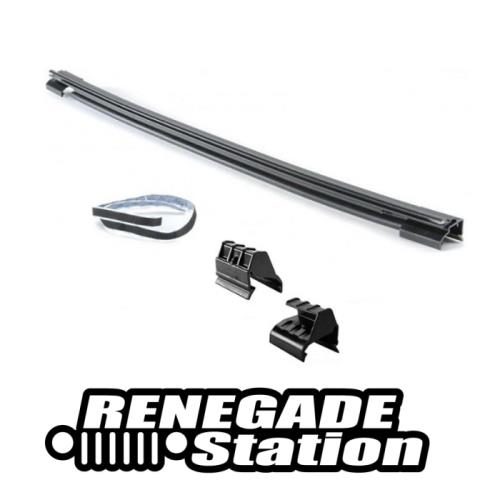 Jeep Wrangler JK Tailgate Bar Heckschienen Kit für Orginal Verdeck Supertops Trektops Bestop 07-18