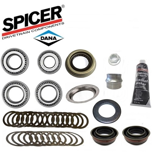 Jeep Wrangler JK Rubicon Maskit Lager & Dichtsatz Masterkit Dana 44 Vorderachse Spicer Bj. 22.01.13-18