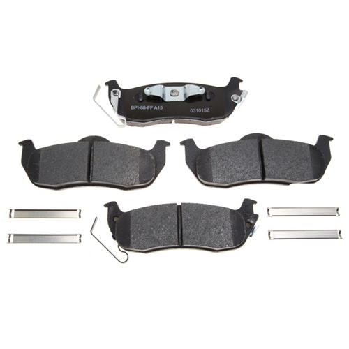 Jeep Commander XH XK R-Line Bremsbeläge Bremsklötze hinten Raybestos 06-10
