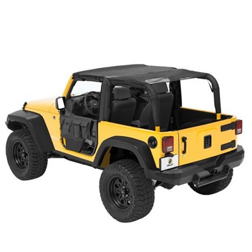 Jeep Wrangler JK 2türer Safari Bikini Top Cable-Style Mesh Bestop 10-18