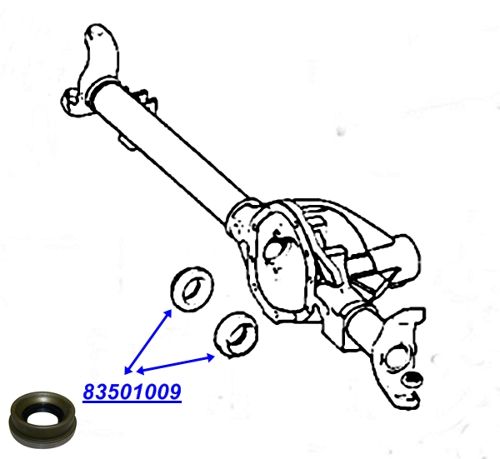 Jeep SJ & J-Serie Simmerring Steckachse innen Dana 44 Vorderachse Ø 2-5/8" 66,7 mm Bj. 77-91