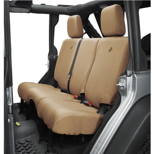 Jeep Wrangler JK 4-türer Sitzbezug Sitz hinten TAN Denim Bestop 2007 & 13-16
