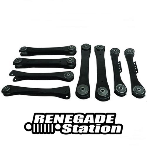 Jeep Wrangler TJ Komplett Satz Längslenker vorne & hinten 96-06