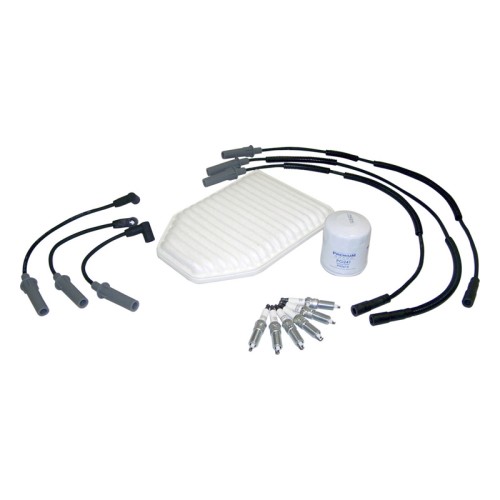 Jeep Wrangler JK 3,8 ltr. Inspektionssatz Inspektionskit Luftfilter Ölfilter Zündkerze Zündkabel 07-11