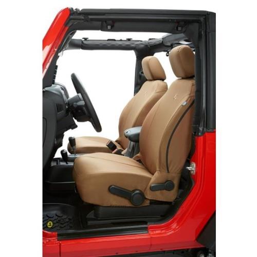 Jeep Wrangler JL 4-türer Set Sitzbezüge Sitzbezug vorne TAN LHD Bestop 18-