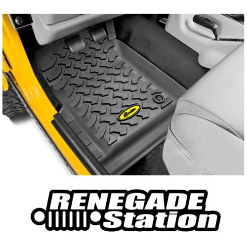 Jeep Wrangler YJ Fußmatten Set Fußraumwannen vorne 87-95
