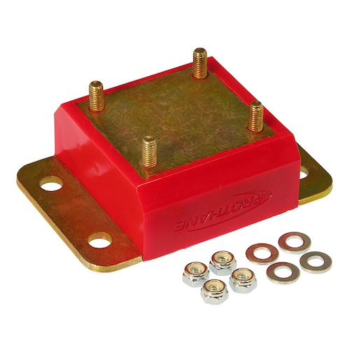 Jeep Wrangler TJ Polyurethan Getriebehalter Motorhalter hinten rot Prothane 96-06