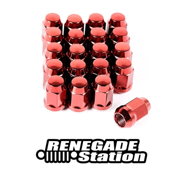 Jeep Grand Cherokee WH WK Satz Radmuttern rot 1/2"-20 05-10
